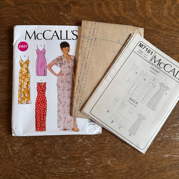 McCall’s M0433 Formal Dress Pattern 5A (Sizes: 6,8,10,12,14) - Picture 3 of 3